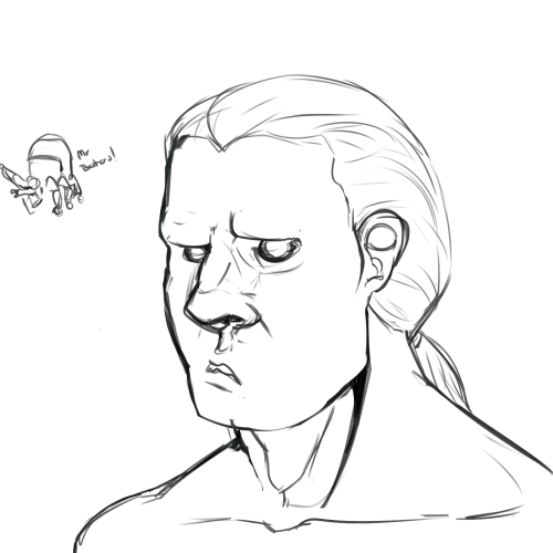 Mr Batou doodle