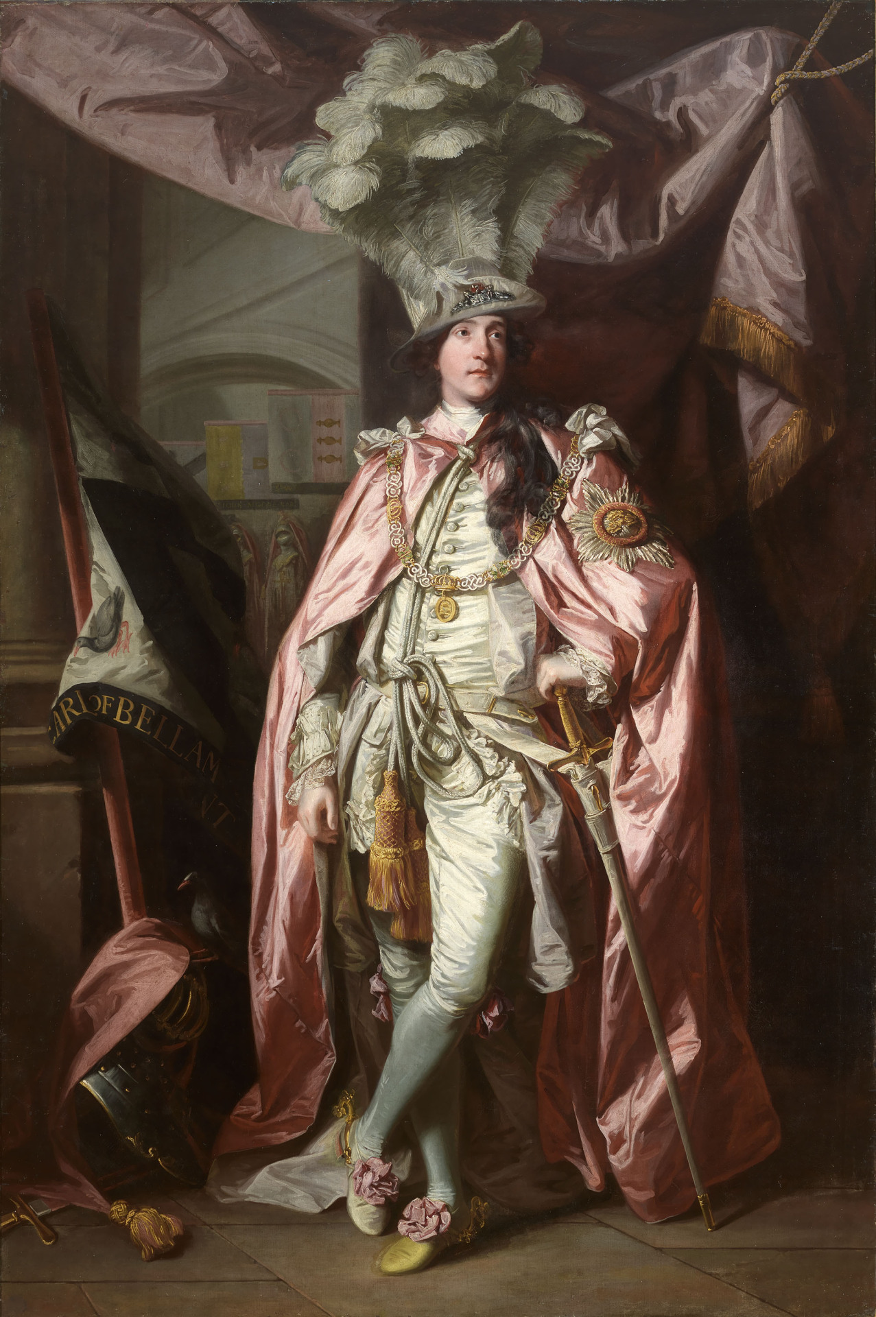 history-of-fashion:  1773-1774 Joshua Reynolds - Portrait of Charles Coote, 1st Earl