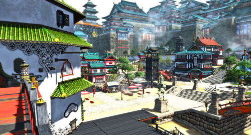 MiqoMarch Day 20: Favorite City-StateAfter a long day G’raha enjoys going to Kugane to relax at the 