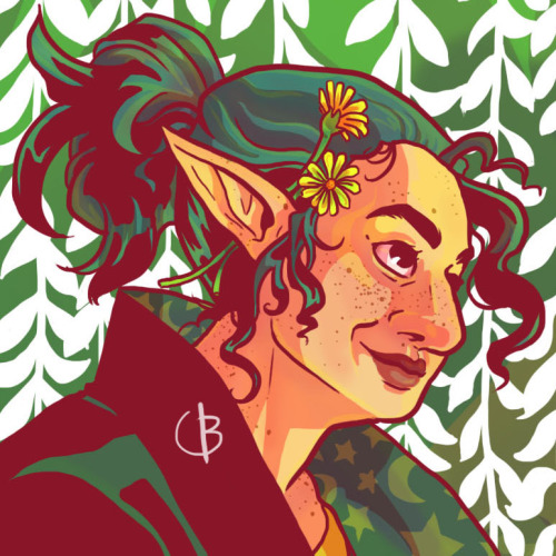 Close up from my dnd quiz portrait - might use it as my insta icon