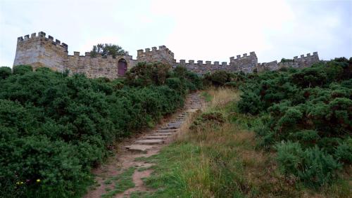 Ravenscar Mock Fort, North Yorkshire, England.