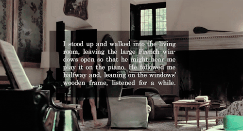 orgiance: I knew exactly what phrase in the piece must have stirred him the first time, and each tim