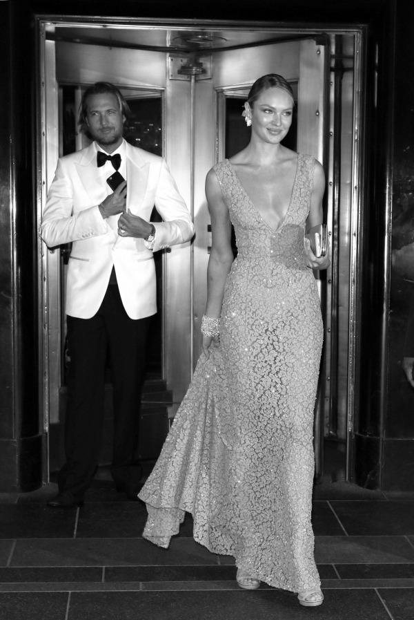 blackandwhitebombshells:  Candice Swanepoel at the Met Gala.Requested by Anonymous.Send