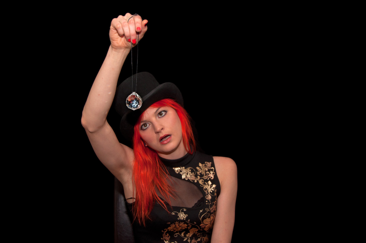 hypnodolls:April at Entrancement.co.uk Staged (acted) hypnosis with the backdrop. Genuine