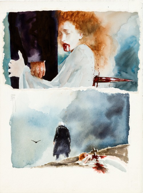 Dracula pg26 by Jon Muth