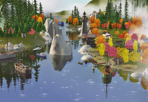 Precious Angler’s Cove. Coming together nicely!