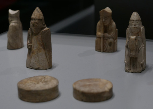 The Original Lewis Chess Set, British Museum, 2.8.17.