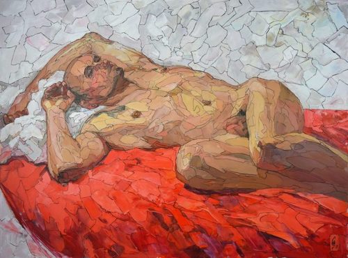 enchantemoimerlin:    Sergey Sovkov    “Siesta”, 2017 oil canvas 60x80  