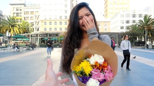 New Video Surprising My Girlfriend After Work With Flowers Her reaction was priceless Link below! Go