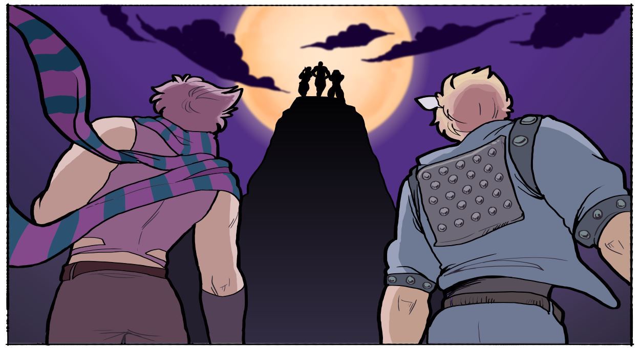 frejann:  I had to do redraws of some screenshots from the battle tendency opening