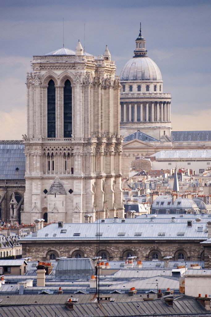 h4ilstorm:  France - Paris - View from the Pompidou (by Darrell Godliman)