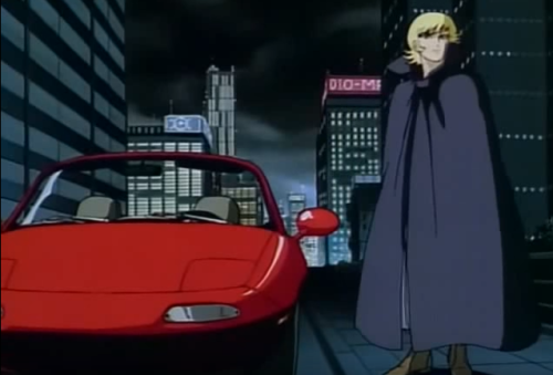Ryo arriving in his wittle hero cape after sensing Akira in danger. LIKE CAN WE TALK ABOUT THAT BECA