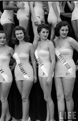 amo-vintage:  The First Miss Universe Pageant,