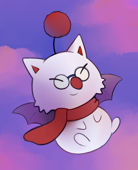 Sivercat is my little moogle friend!