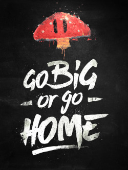 doodlebug18:  go big or go home by Barrett