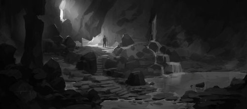 theamazingdigitalart:  The amazing digital art of Andead   Drawing and Painting Fantasy Landscapes a