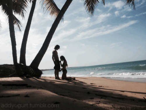 addyogurt:  flashback to our Caribbean trip… A postcard in movement