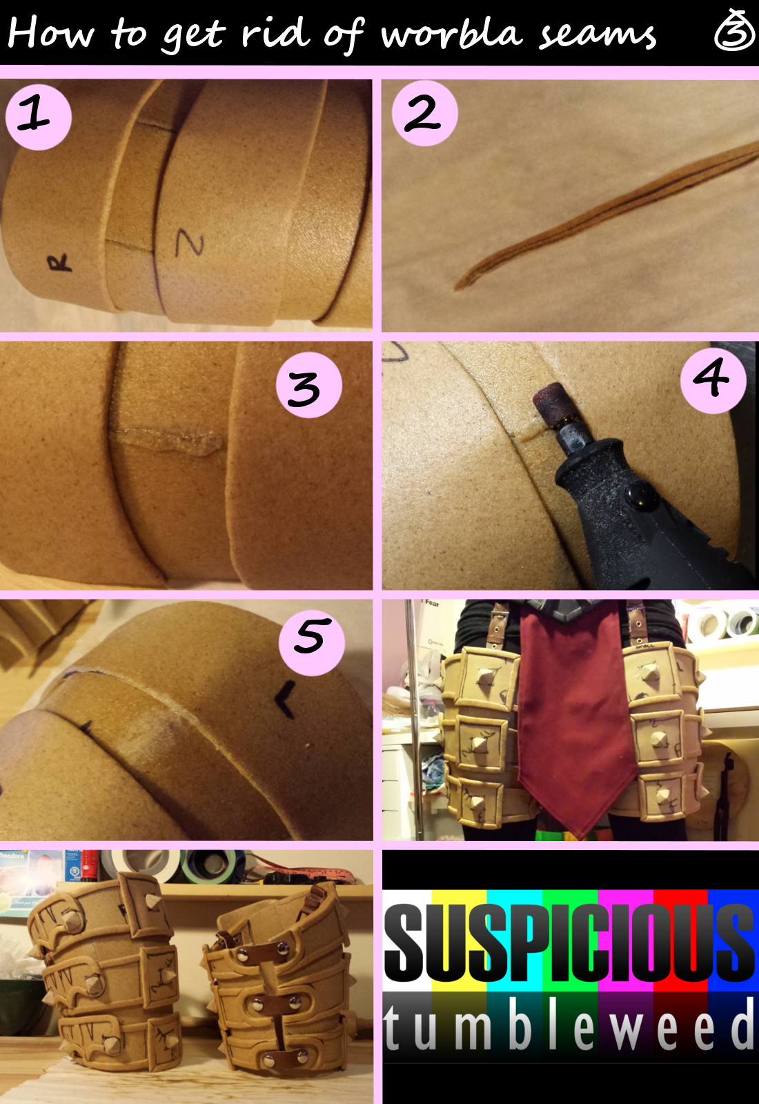 Worbla Sealing Tutorial by Vilya0 on DeviantArt