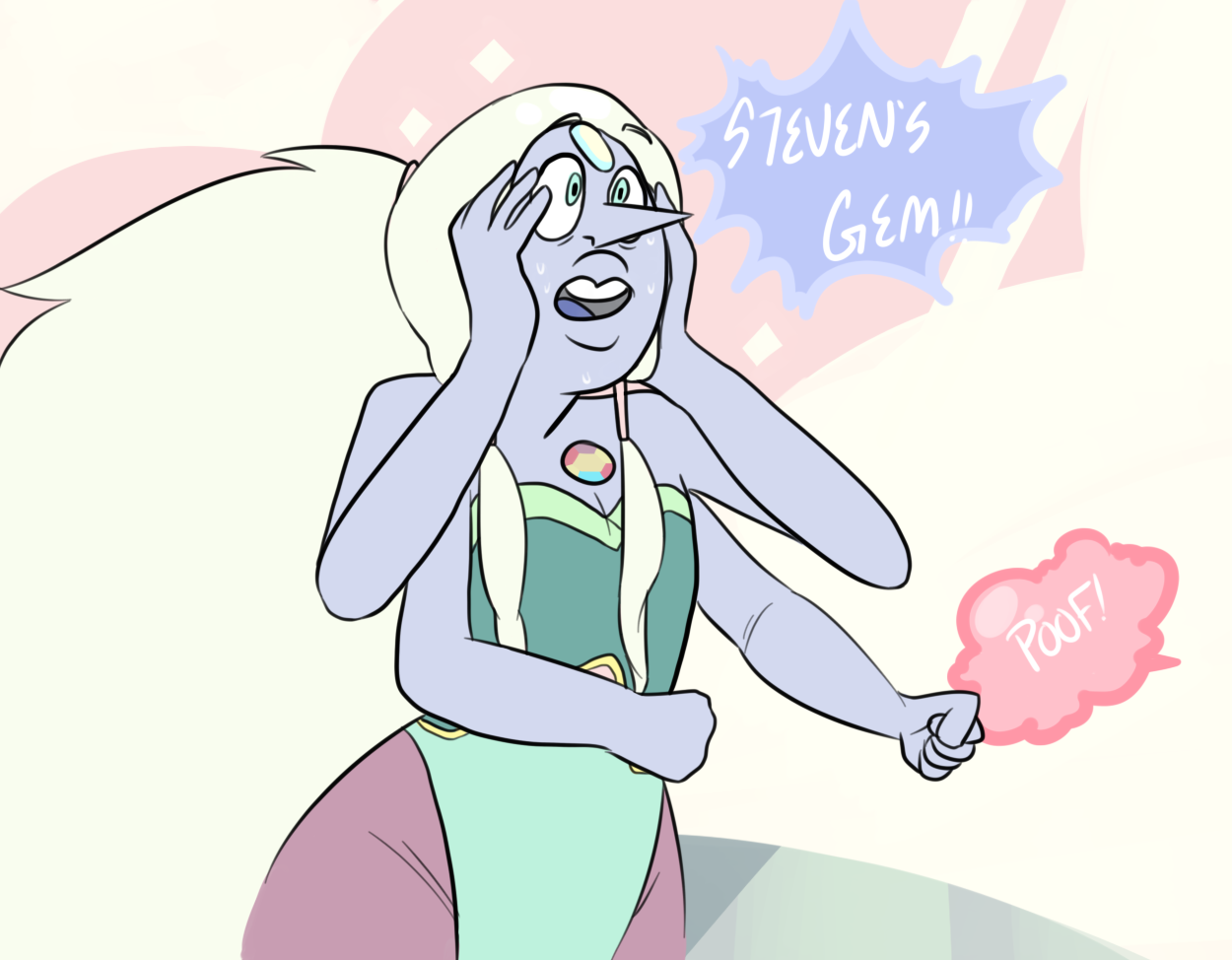 smolaroart:  i finally finished drawing out this thing for that one au i thought
