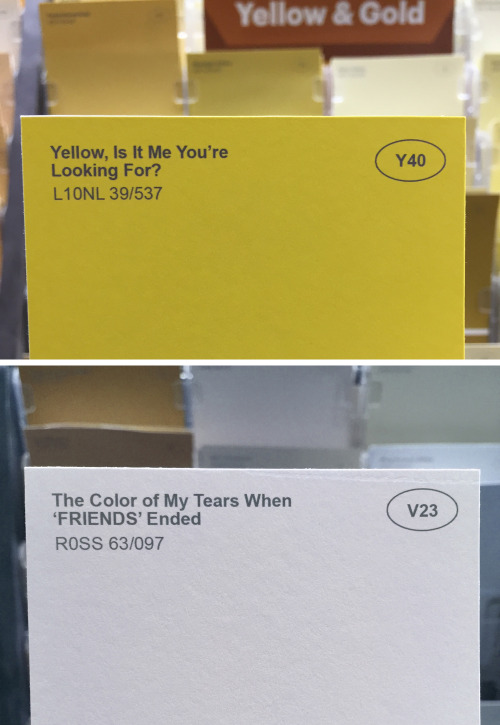 obviousplant:  Renamed paint colors.   Ha! adult photos