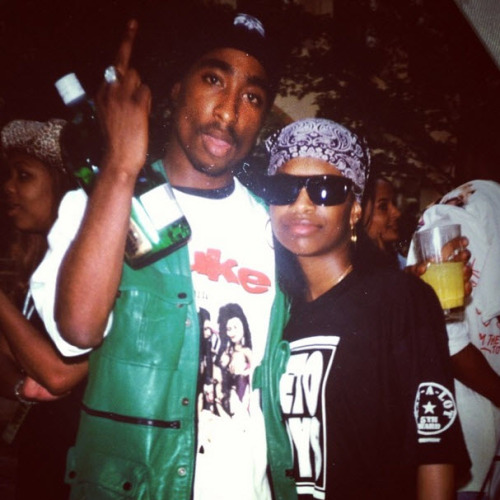 2Pac and Kandi Burruss