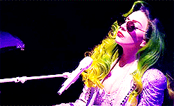 mother-gaga:  Live at the Jingle Bell Ball.  