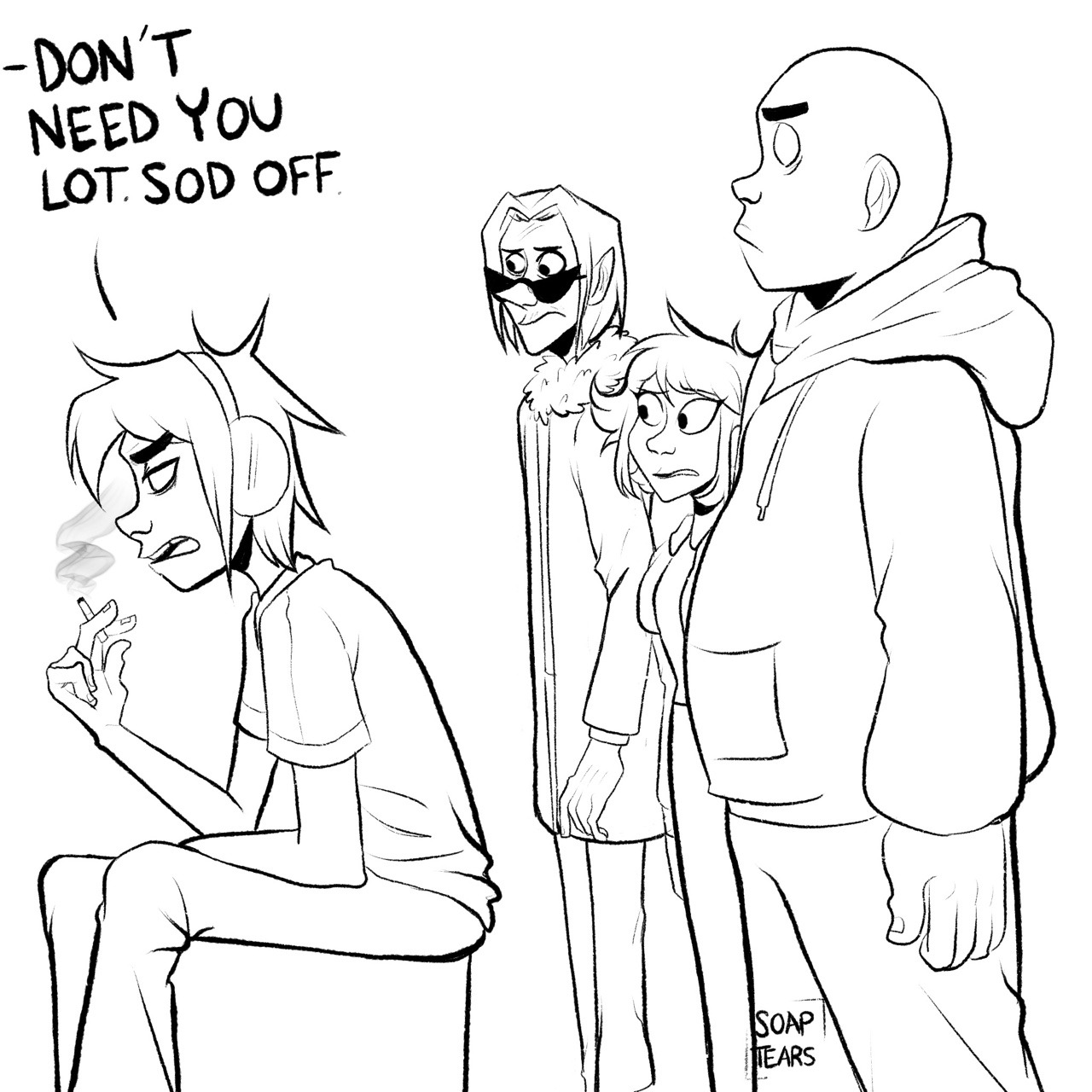 soaptears:  I’m curious as to what their conversations consist of now