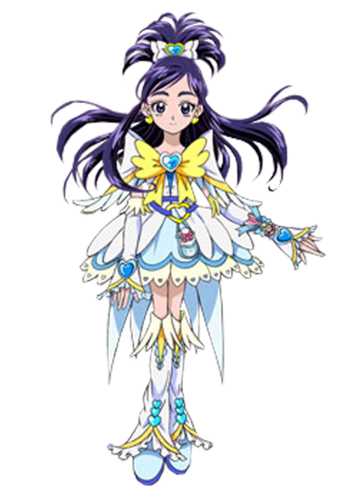 magicalgirloftheday:✧・ﾟ:*Today’s magical girl of the night is: Super Cure White from Futari wa