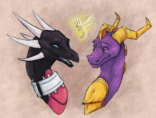 skeyeth:Been replaying dotd lately, and felt the need to draw my fave dragons again. If it wasn&rsqu
