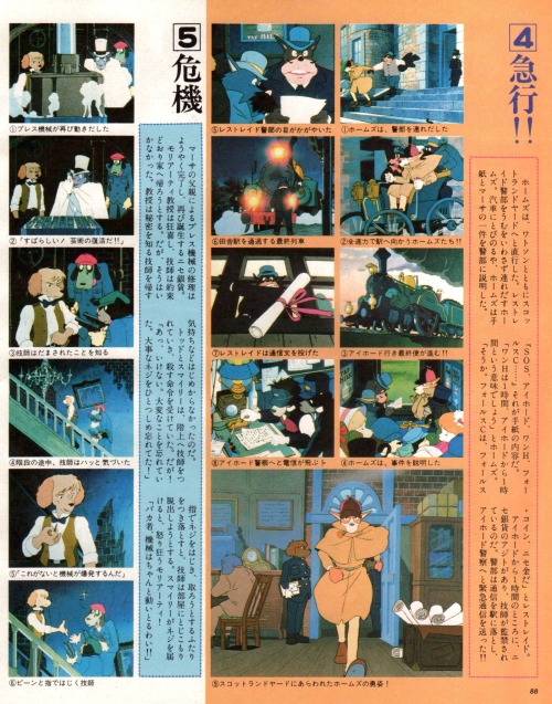 animarchive:Meitantei Holmes/Sherlock Hound - Episode 3: “A Small Client”, directed by Hayao Miyazak