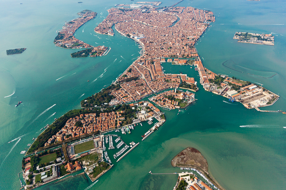 ALEX S MACLEAN Overview Of Venice And Surrounding Islands 