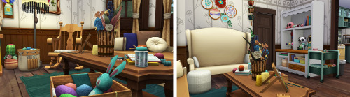 GRANDPARENTS&rsquo; DREAM COTTAGE 1 bedroom - 2 sims1 bathroom§59,415Built on a 20x20 lotBu