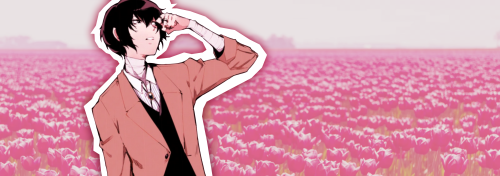  ❥ pastel pink lovecore-themed Osamu Dazai (Bungo Stray Dogs) layouts / requested by anon > Kindl