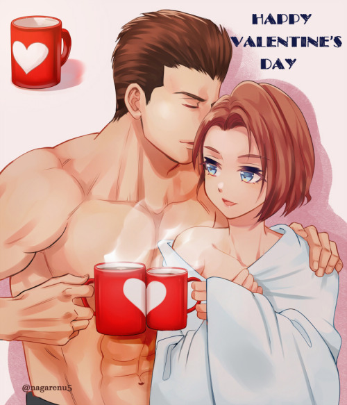 nagarenu5:Illustration I drew on Valentine’s Day.