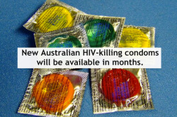 alilionheart:  dreadandafugitivemind:  scienceyoucanlove:  These condoms include Vivagel, a new antiviral compound that disables 99.9% of HIV, herpes, and other sexually transmitted viruses:http://bit.ly/1ne3B9V from Science Alert  FUCK YEAH ‘STRALIA