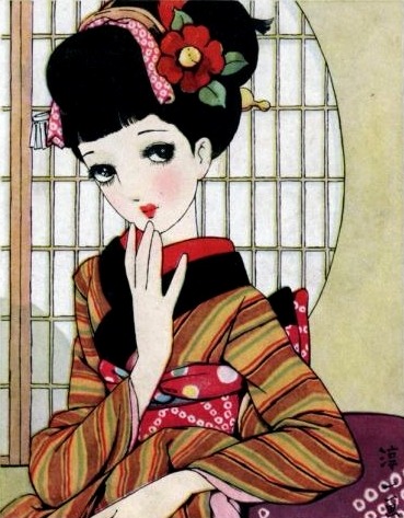 中原淳一 Nakahara Junichi (1913-1988)Famous illustrator and fashion designer, Nakahara Junichi’s a