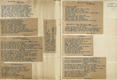 Read more about Katie Phar, the IWW songbird, on the Southern Folklife Collection blog today. The ma