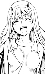 scarletsatania:  Zero Two - Darling in the FranXX Manga (6)   