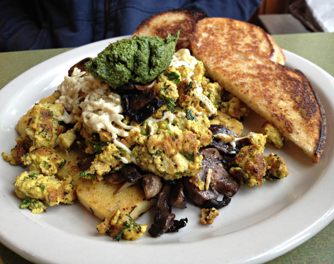 ramblingvegans:  We had breakfast at Riverwest Co-Op Cafe the other morning &amp;