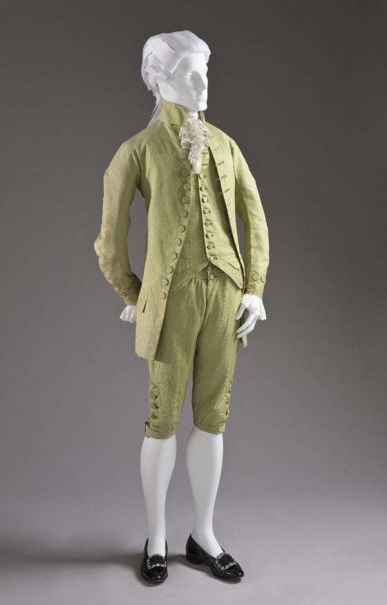 My 18th century source — One suit, two styles. kingfucko asked about the...