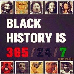 melaninandrightknowledge:  We should never wait for February to start celebrating our blackness, celebrate it, acknowledge it, and learn the Our Story of Blackness. All day, every day. Pass it on for generations to come.. 