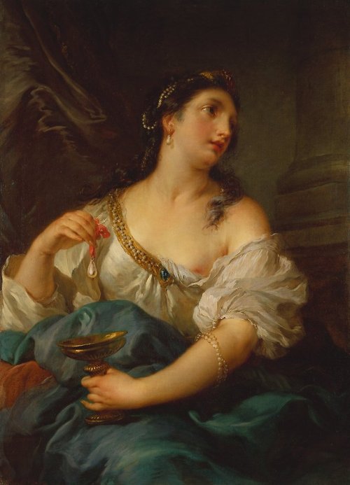 hildegardavon:François Lemoyne, 1688-1737Cleopatra, ca.1725, oil on canvasMinneapolis Institute of A