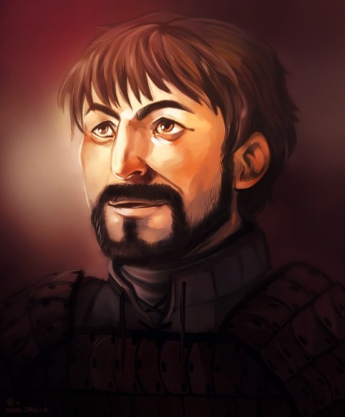 I was commissioned by my friend Adler to draw four Game of Thrones characters (with some alteration 