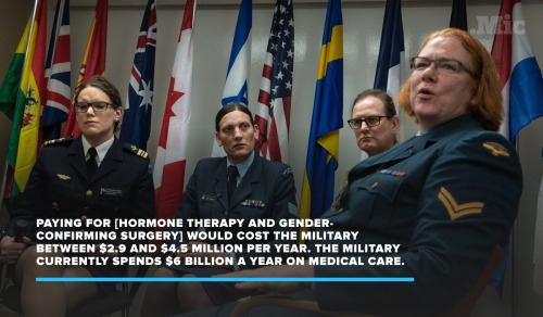 micdotcom:The Pentagon will lift the ban on transgender people serving in the militaryTop officials 