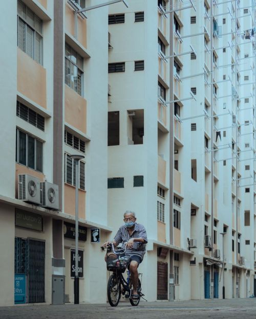 Out only for essentials . . . . . . #streetphotography #streets_vision #sonysingapore #singapore #Sg