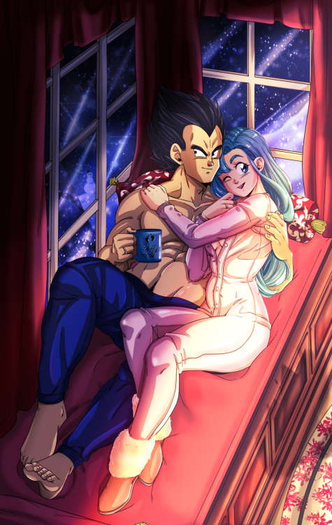 Collaboration VegebulCollab with @frauleinpflaume ! She drew the lines and I colored it. Hope you en