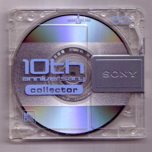 y2kaestheticinstitute:  Sony MiniDisc 10th Anniversary (2002)