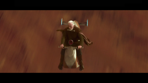missyhumes: missyhumes: dooku… he just cruisin