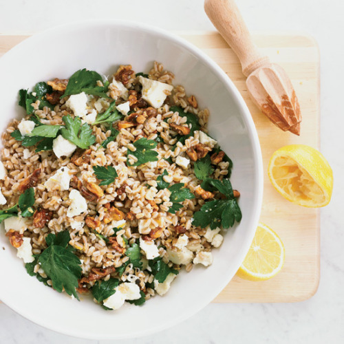 © KANA OKADABarley Salad with Parsley and Walnuts