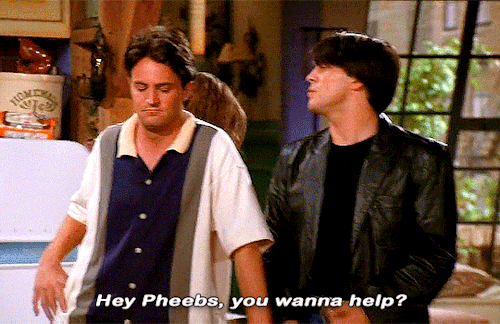 cinemapix: F.R.I.E.N.D.S | S01E01 Phoebe is the person i want to be &hellip;&hellip;able to speak my
